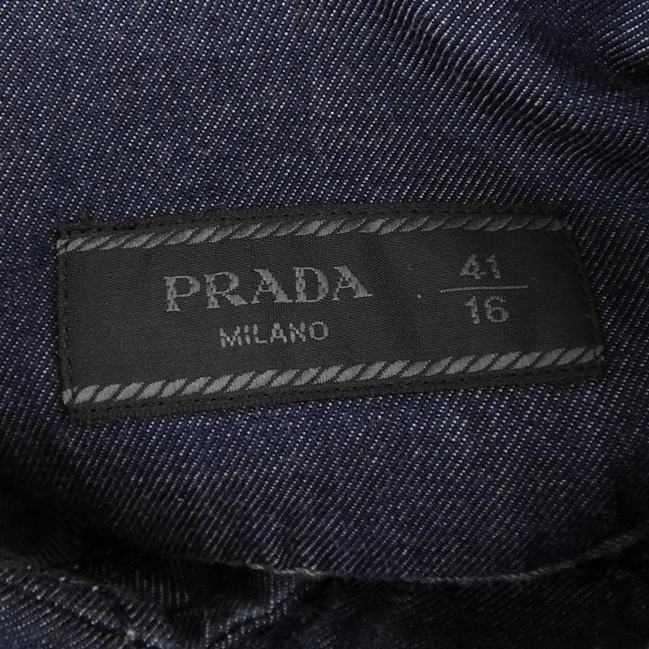 プラダ PRADA トライアングルロゴ GEC076 S231 12FZ シャツ