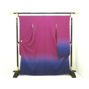 振袖　ボカシ染