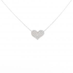 サマンサティアラ ハート ダイヤモンド ネックレス 0.63CT