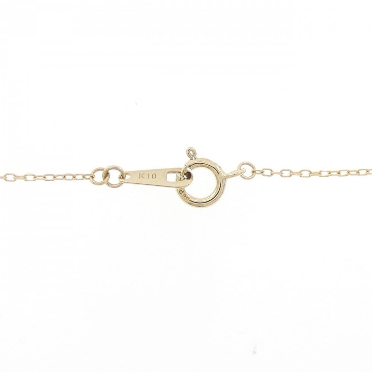 K10YG カラーストーン ネックレス