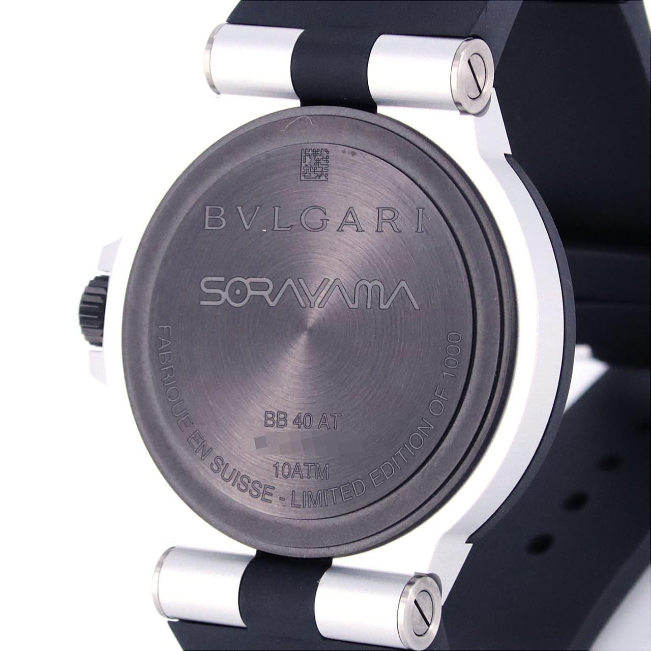 BVLGARI Aluminum/Hajime Sorayama LIMITED BB40AT/103703 Aluminum Automatic