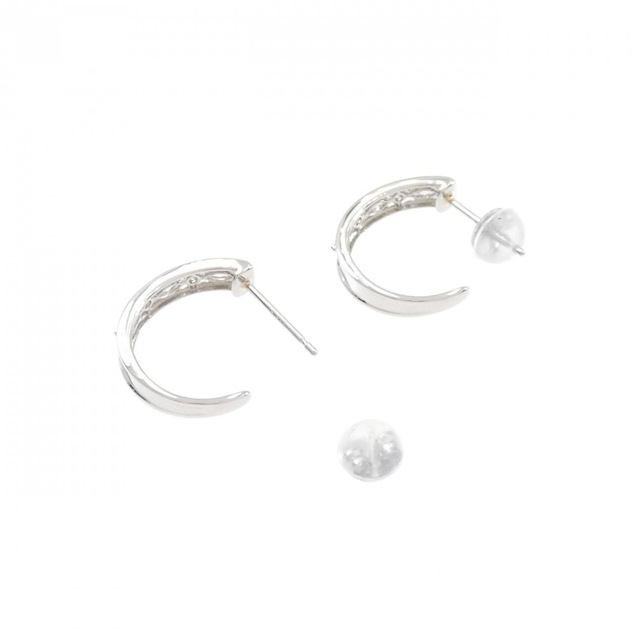【新品】PT900 ダイヤモンド ピアス 0.24CT