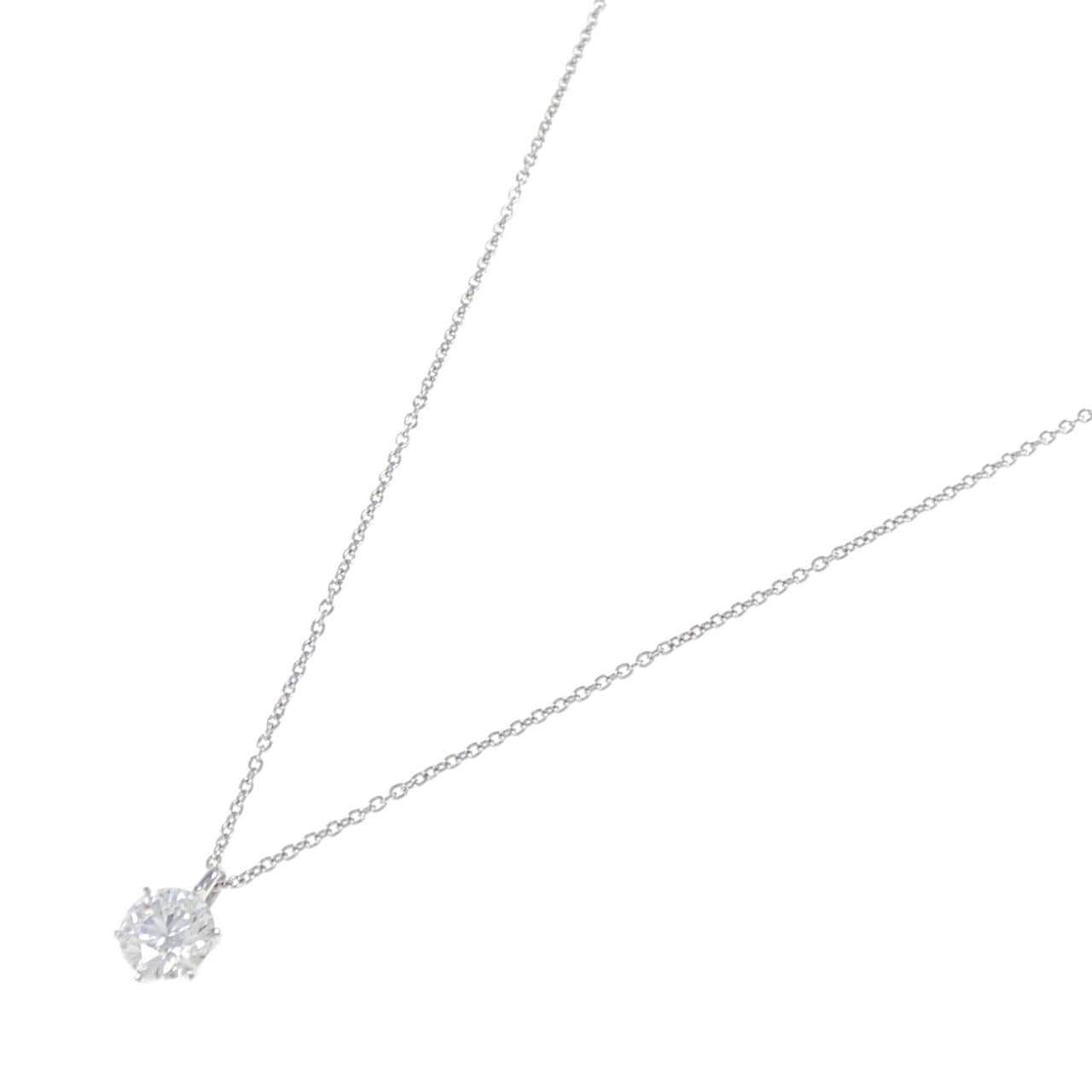 【リメイク】PT900/PT850 ダイヤモンド ネックレス 0.515CT D VVS2 EXT H＆C