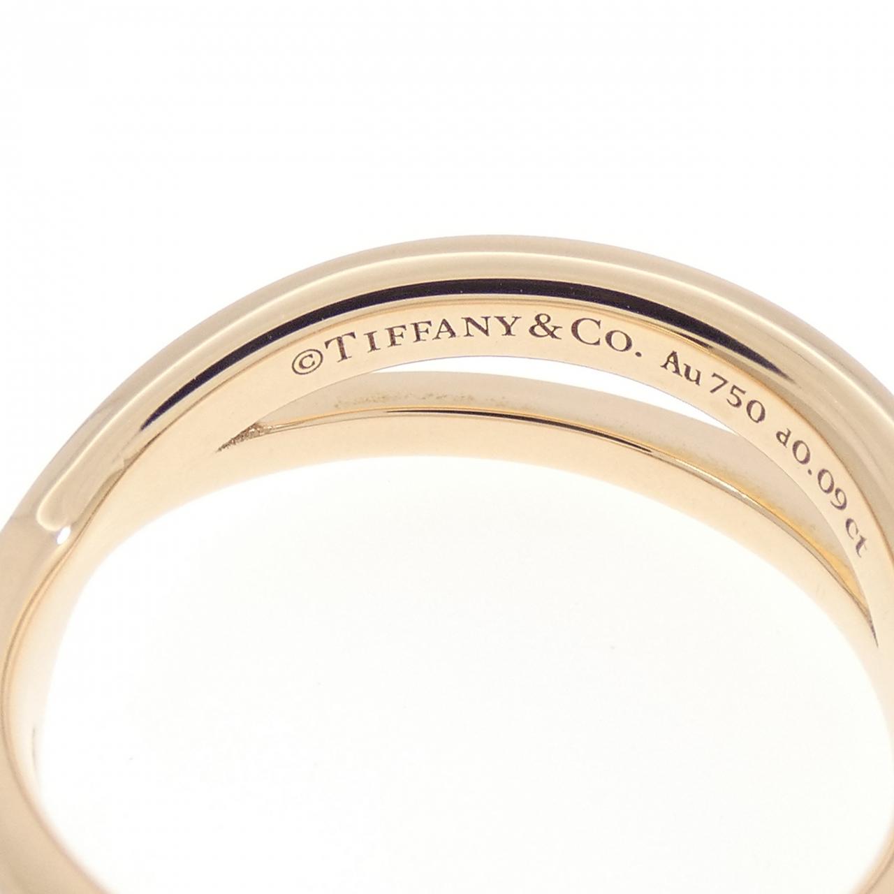 ティファニー Xナロー リング 0.09CT