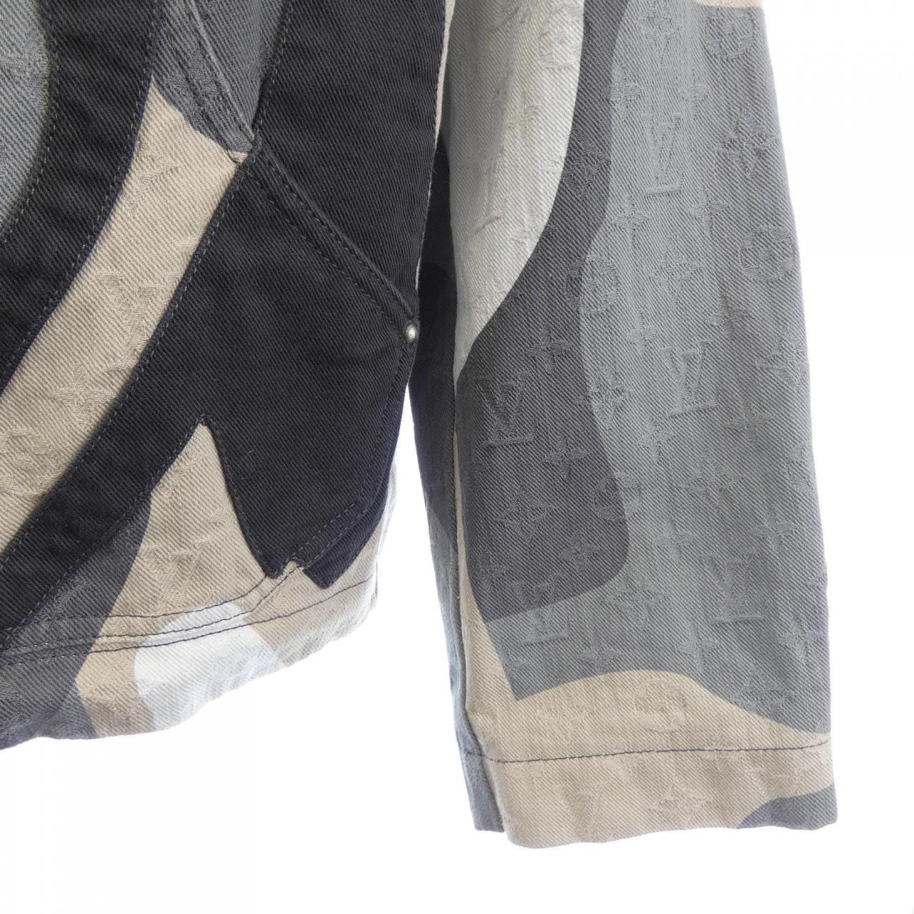 ルイヴィトン LOUIS VUITTON メイド トゥ オーダーパッチワークポートレートデニムジャケット HPA87WCKL ブルゾン