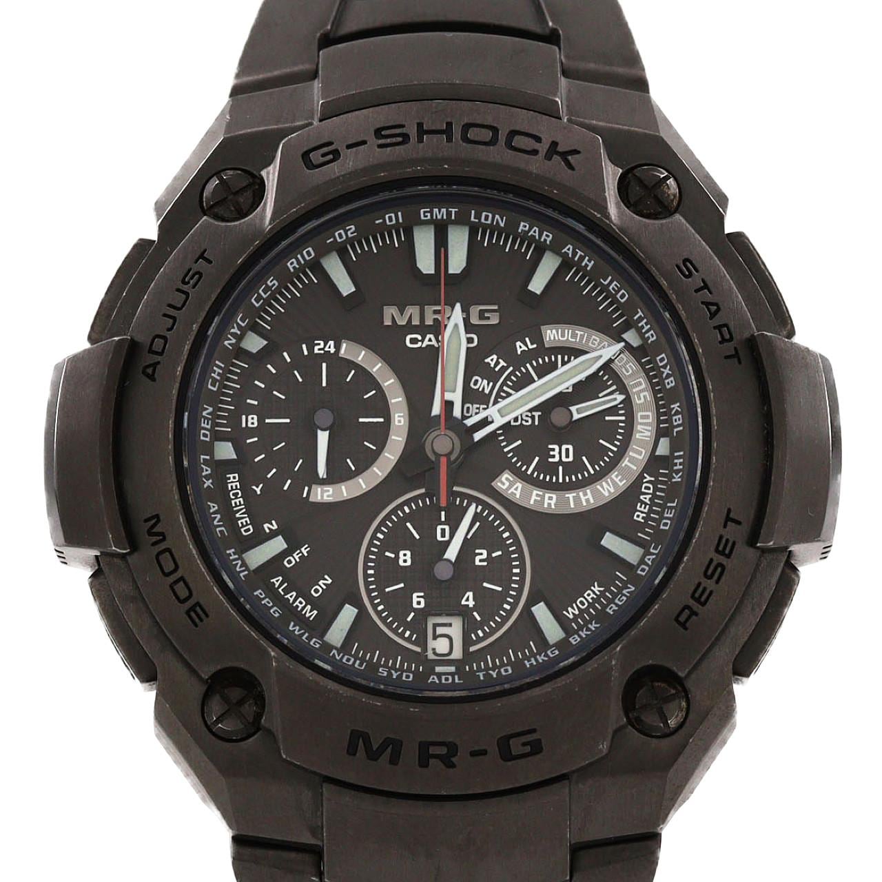 カシオ G-SHOCK･MR-G MRG-8000B-1AJF TI ソーラークォーツ