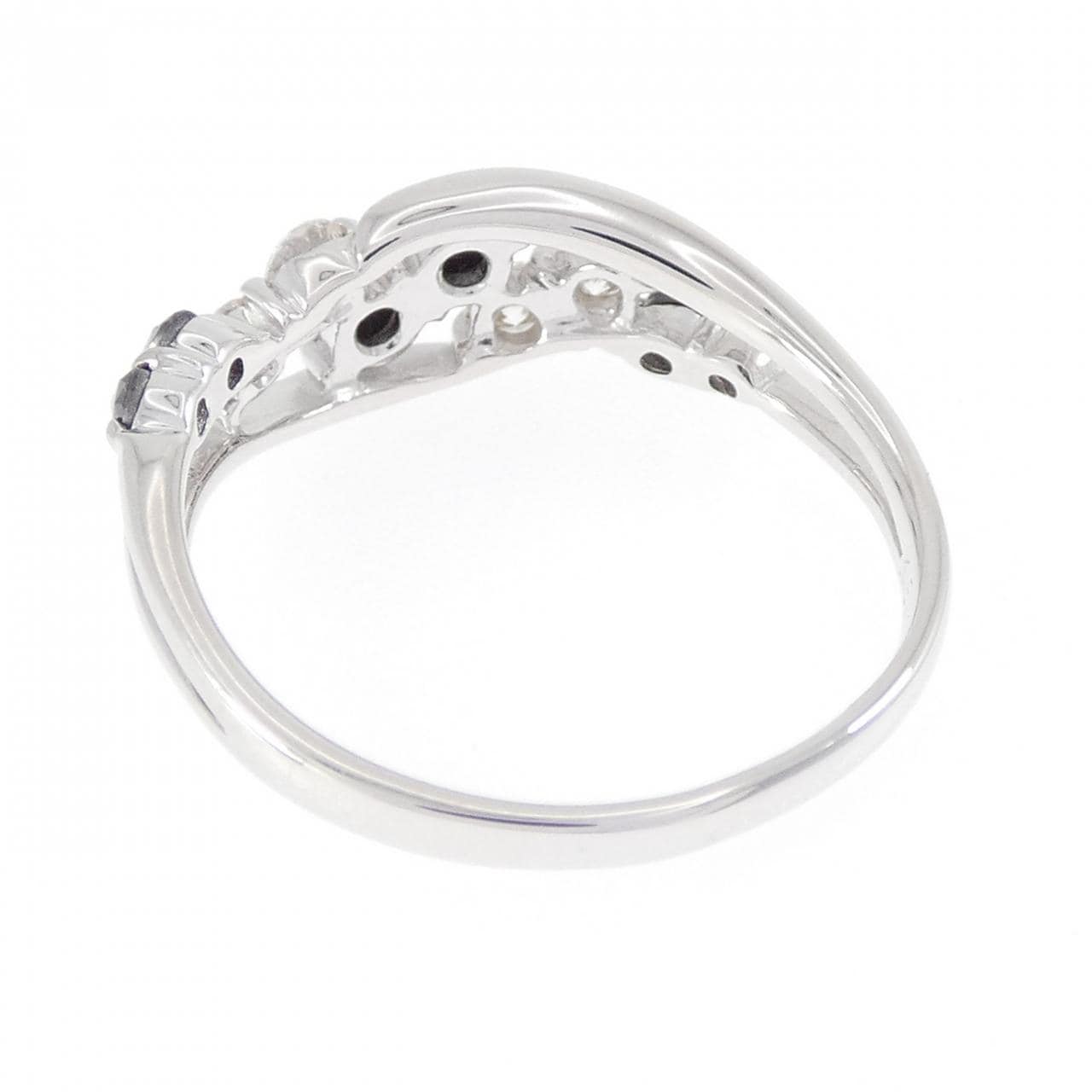 K18WG ダイヤモンド リング 0.22CT