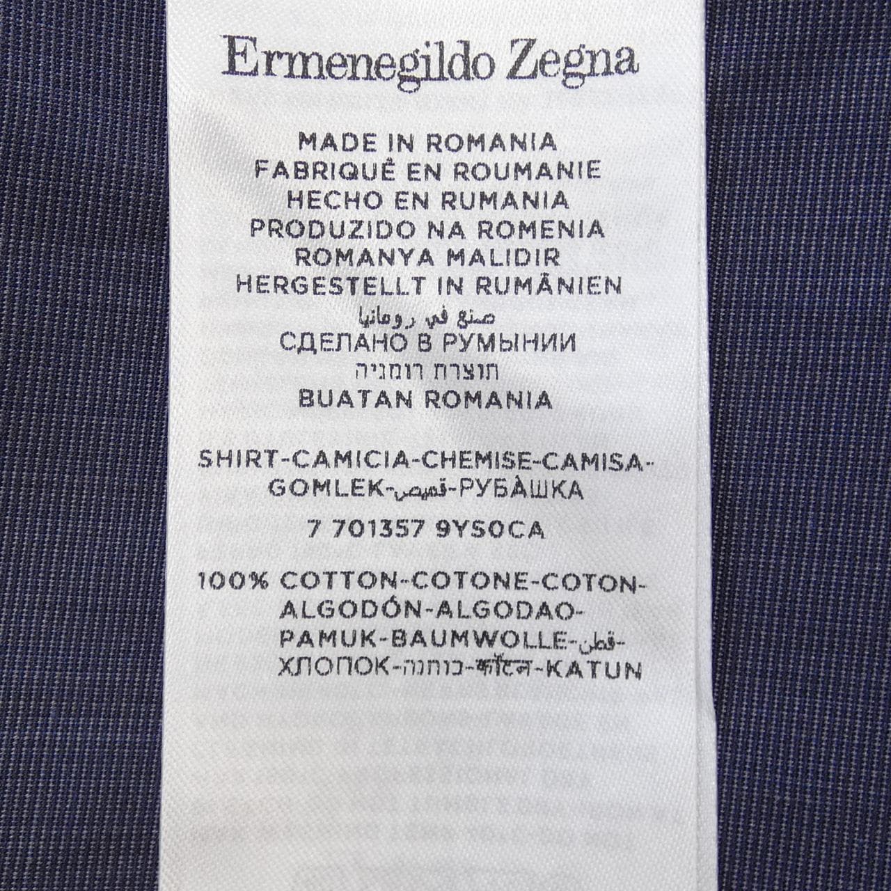 エルメネジルドゼニア Ermenegildo Zegna シャツ