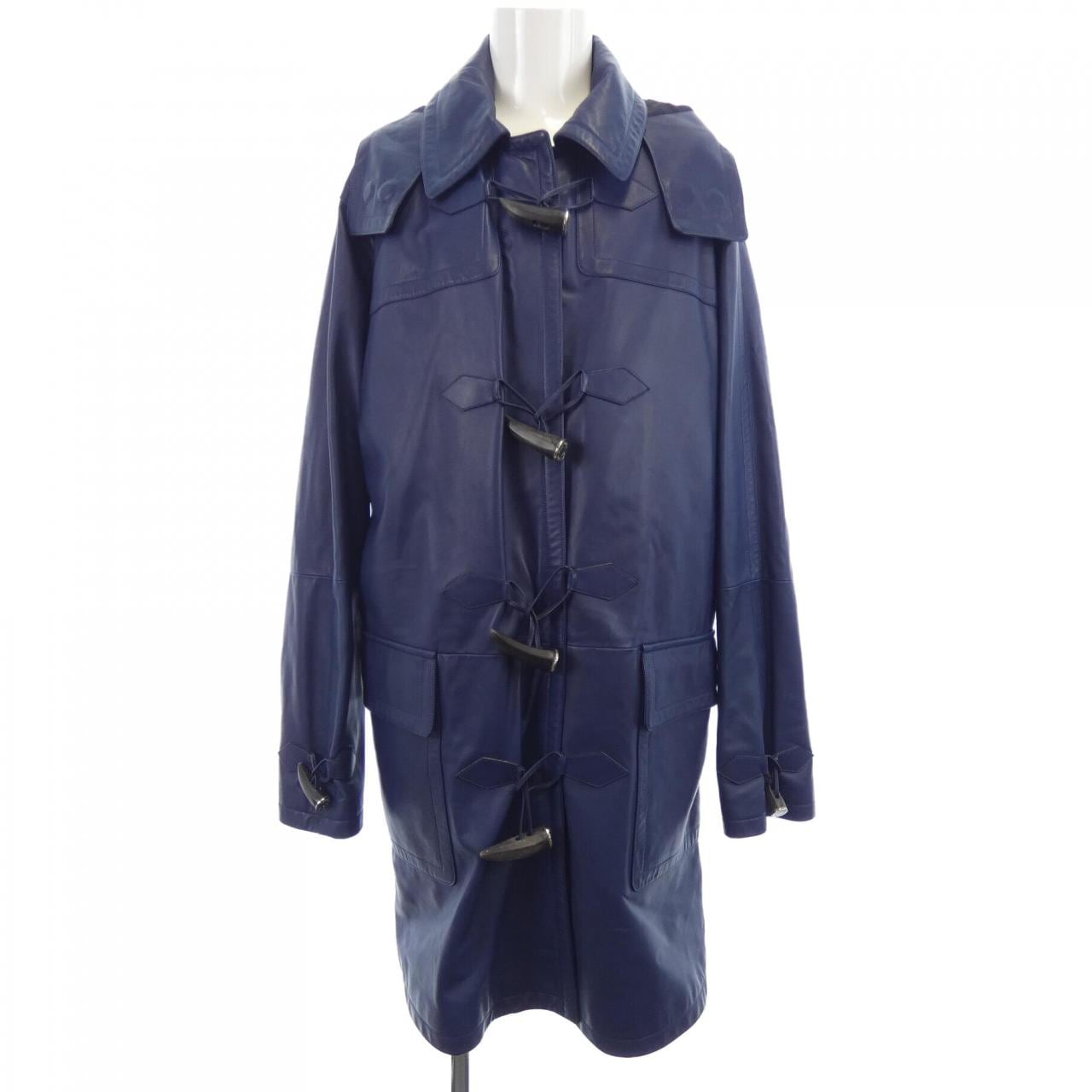 エルメス HERMES レザーコート