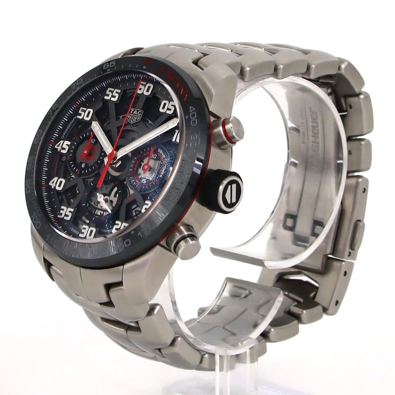 タグ･ホイヤー カレラ･キャリバーホイヤー02クロノアイルトン･セナ" LIMITED" CBG2013.BA0657 SS 自動巻