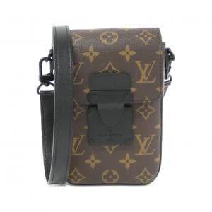 LOUIS VUITTON Monogram Macassar S Rock Vertical Wearable Wallet M81522 Shoulder Bag
