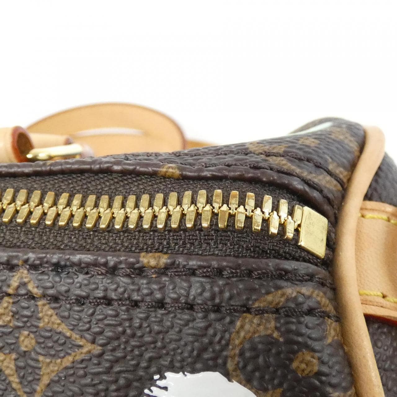 LOUIS VUITTON Monogram (LV X YK) Speedy Bandouliere 25 公分 M46433 波士頓包