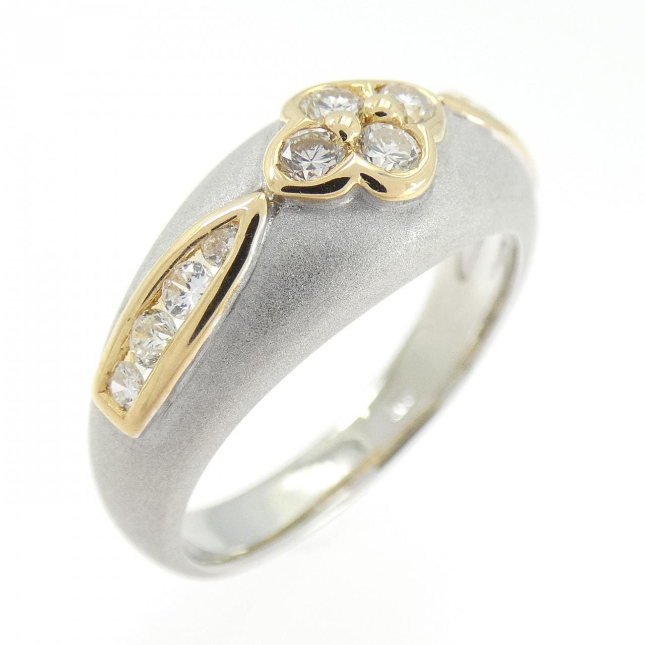 PT900/K18YG ダイヤモンド リング 0.40CT