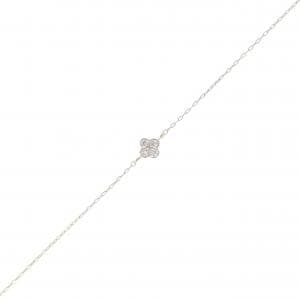 K10YG フラワー ダイヤモンド ブレスレット 0.03CT