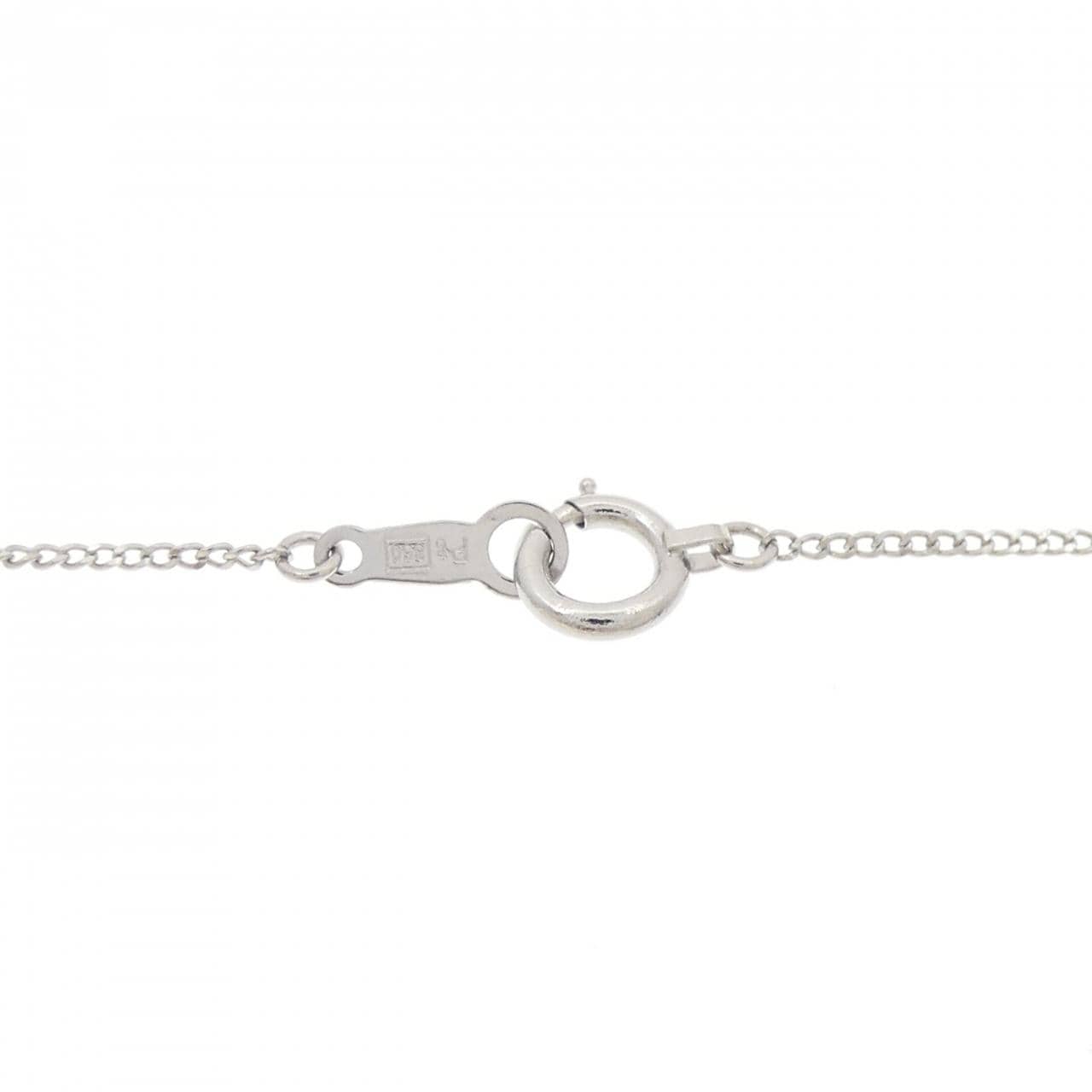 PT900/PT850 ブルートパーズ ネックレス 0.31CT