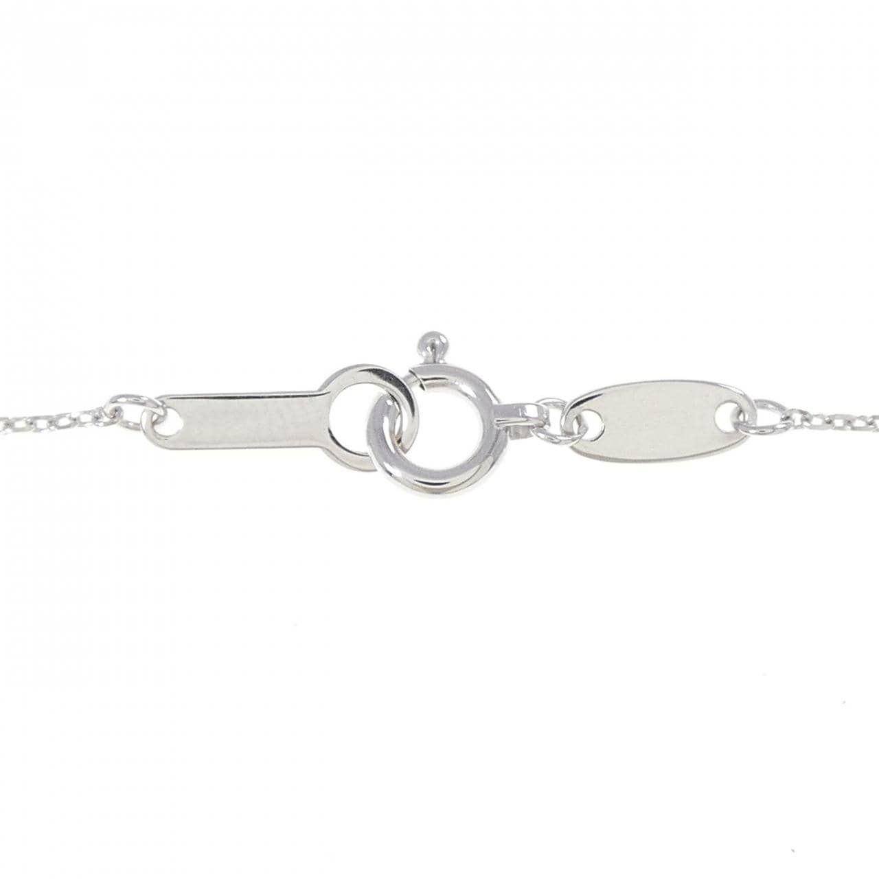 4゜C ハート アクアマリン ネックレス