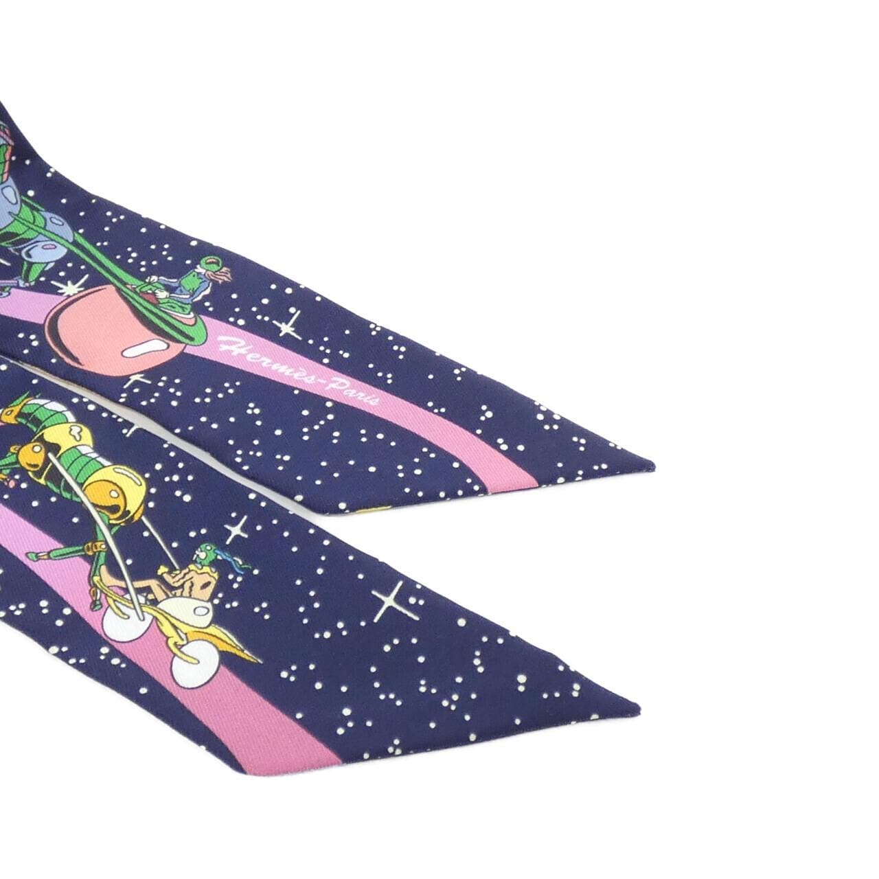 【新品】エルメス SPACE DERBY ツイリー 063573S スカーフ