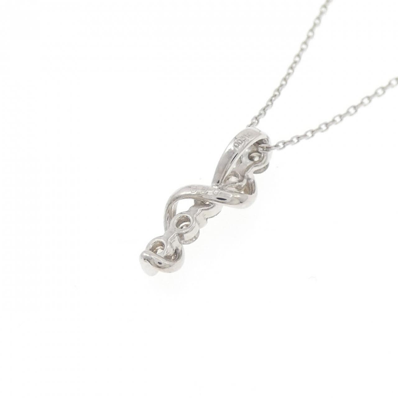 PT900/PT850 ダイヤモンド ネックレス 0.20CT