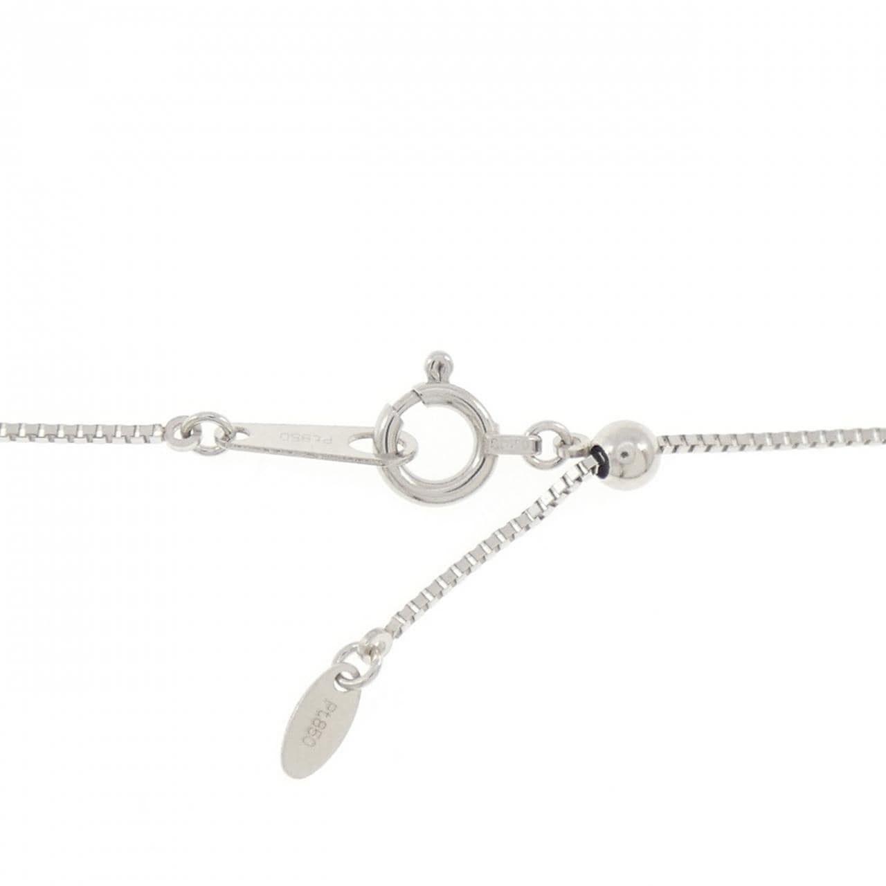PT900/PT850 エメラルド ネックレス 0.67CT