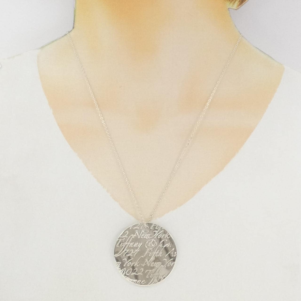 TIFFANY Notes圓形大號項鍊