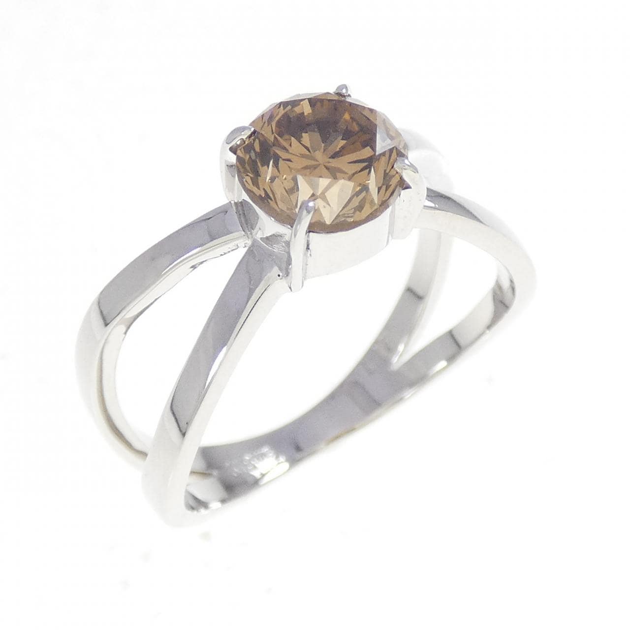 K18WG ダイヤモンド リング 1.17CT