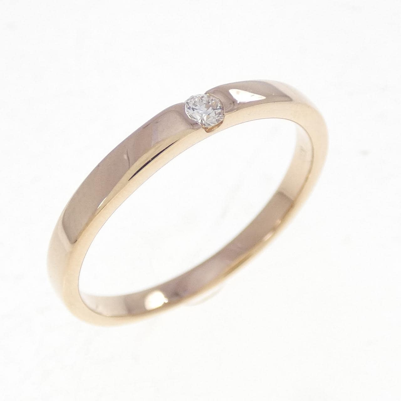 K18PG ダイヤモンド リング 0.05CT