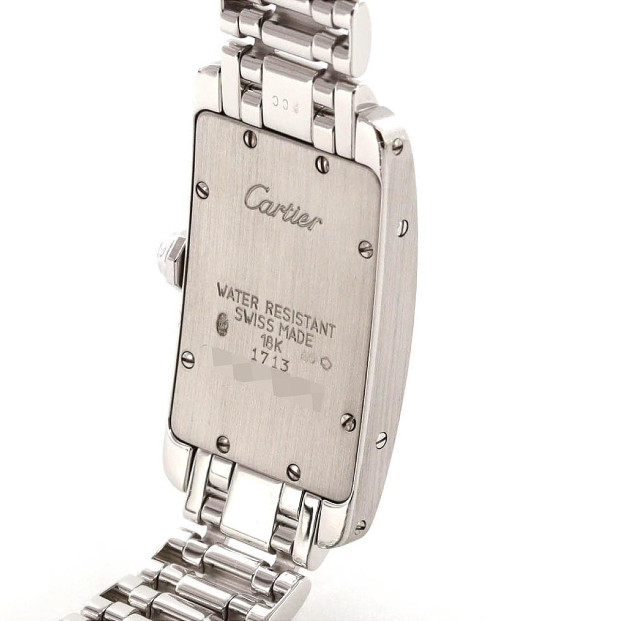 カルティエ タンクアメリカンSM WG W26019L1 WG クォーツ