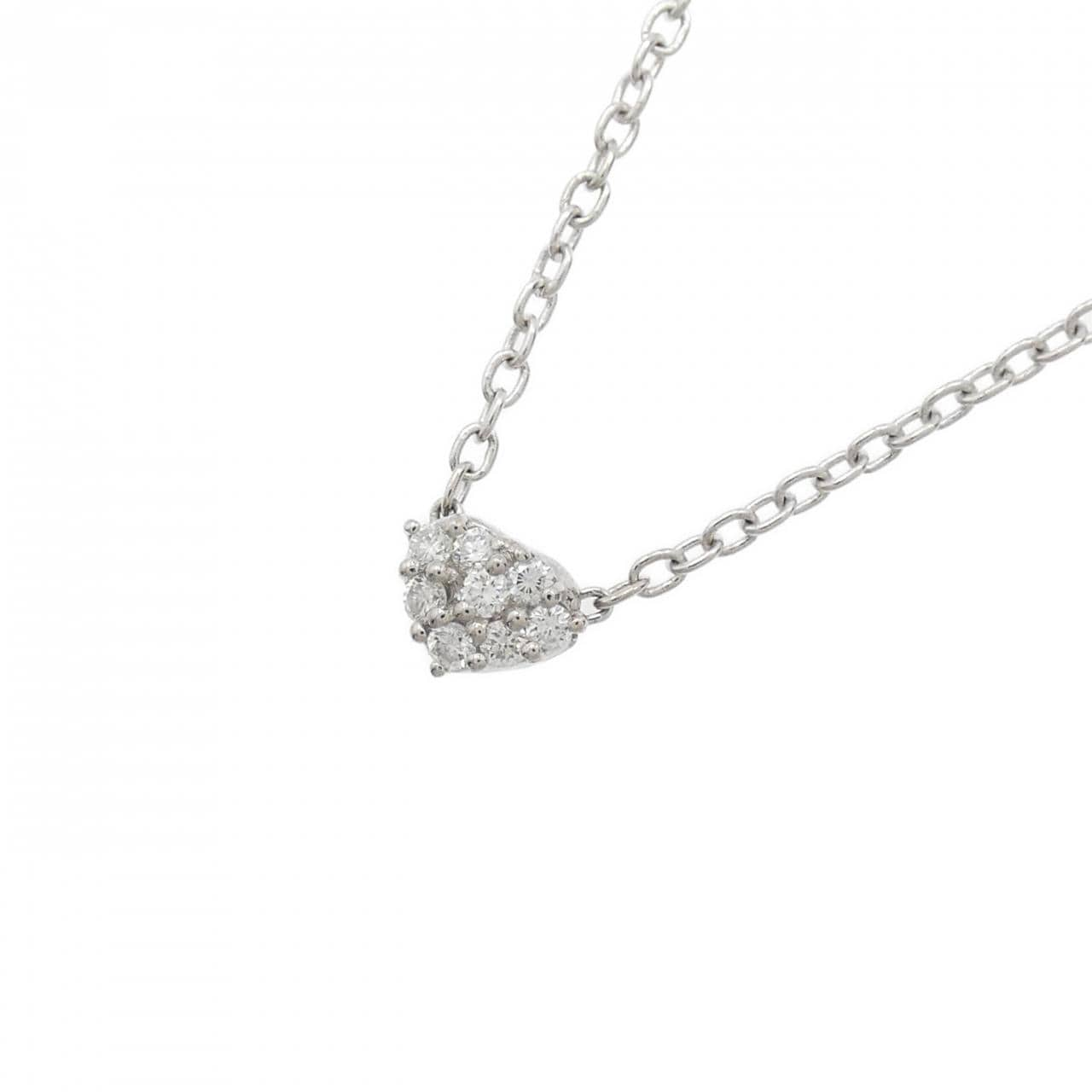 PT Heart Diamond Necklace 0.40CT