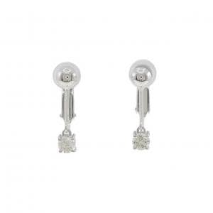 K18WG/K14WG ダイヤモンド イヤリング 0.30CT