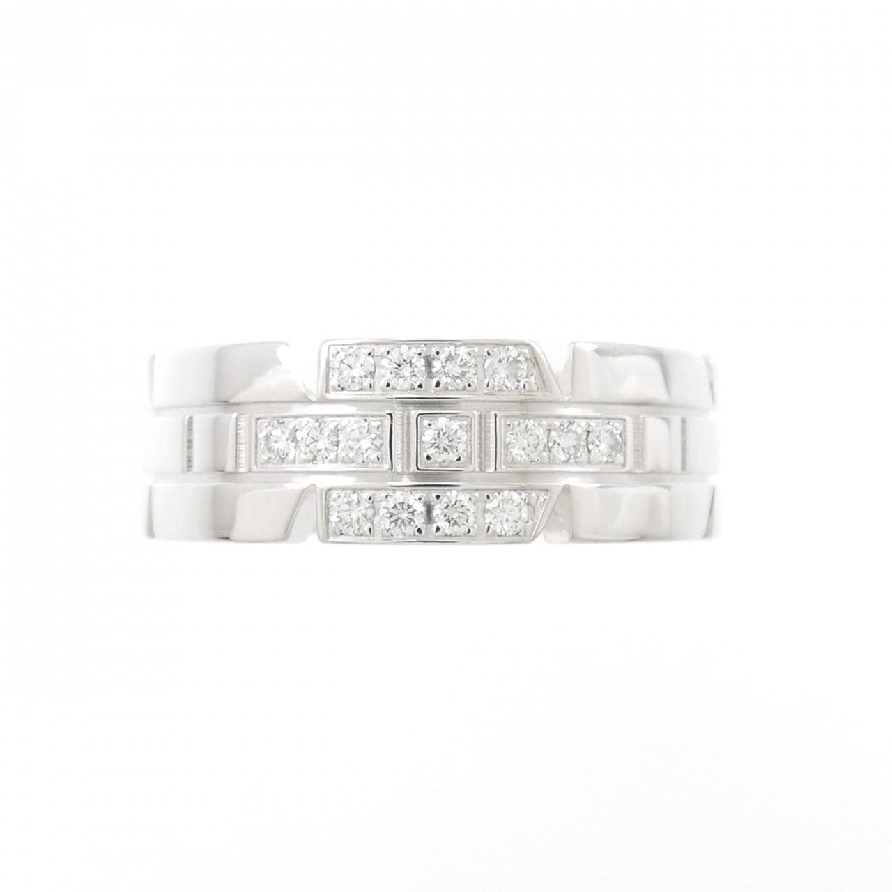 Cartier Tank Française half diamond Ring