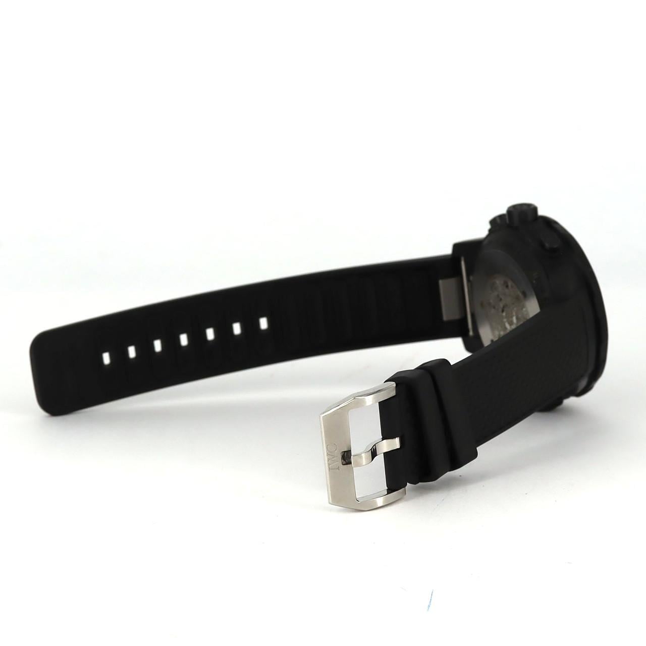 【ノーメンテナンス還元価格】IWC アクアタイマークロノグラフ ローレウススポーツフォーグッド" LTD" IW379507 SSxラバー 自動巻