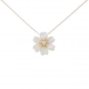 ヴァンクリーフ&アーペル ローズ ド ノエル ミニ ネックレス