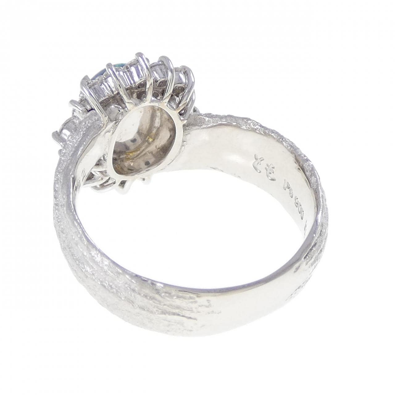 菅沼知行 ブラックオパール リング 1.74CT
