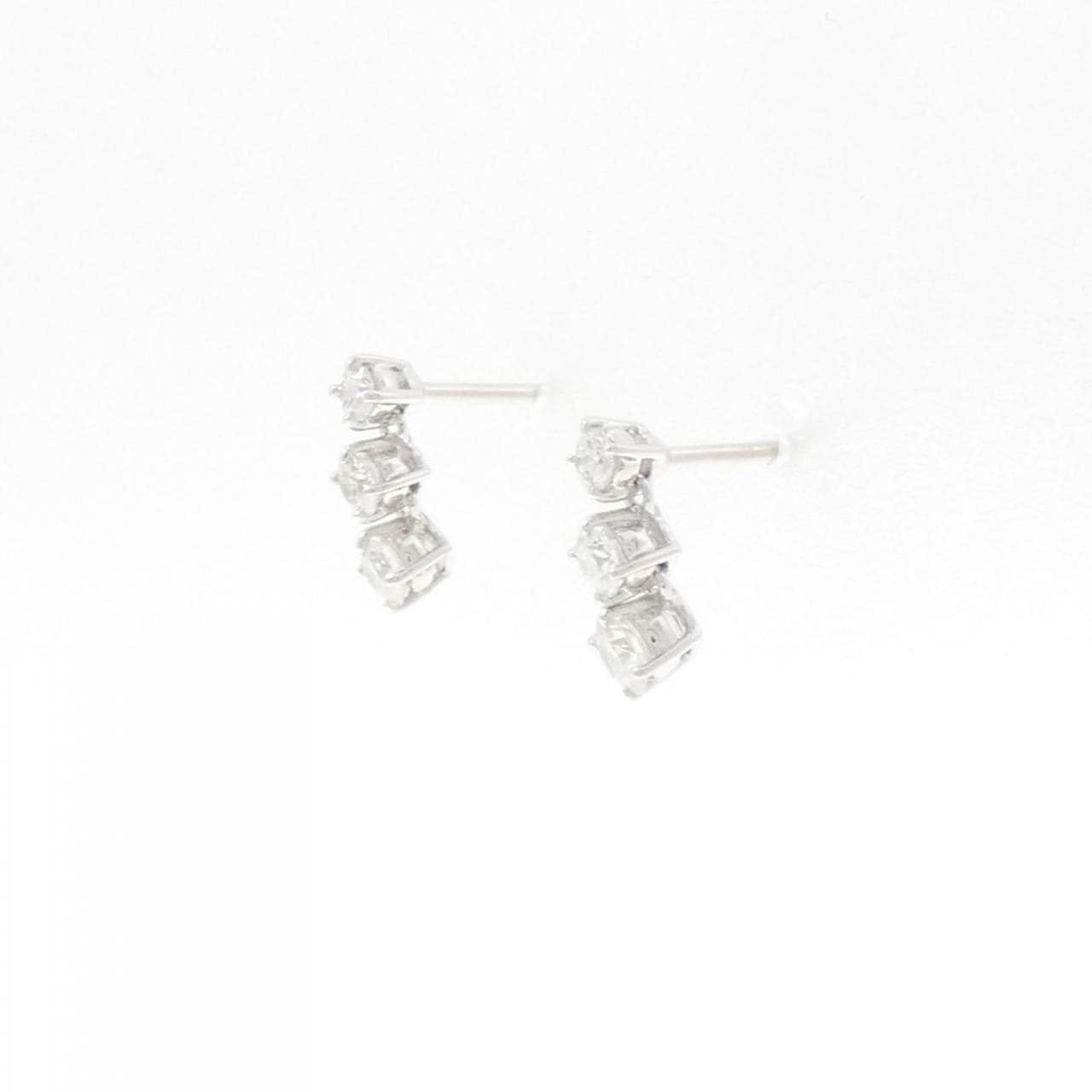ミキモト ダイヤモンド ピアス 0.34CT