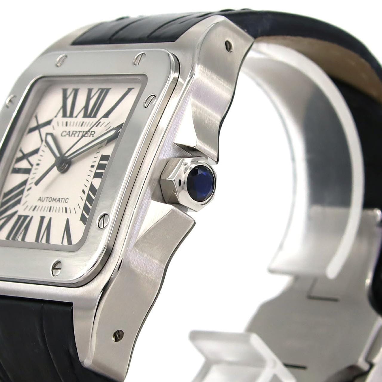 カルティエ サントス100 LM W20073X8 SS 自動巻