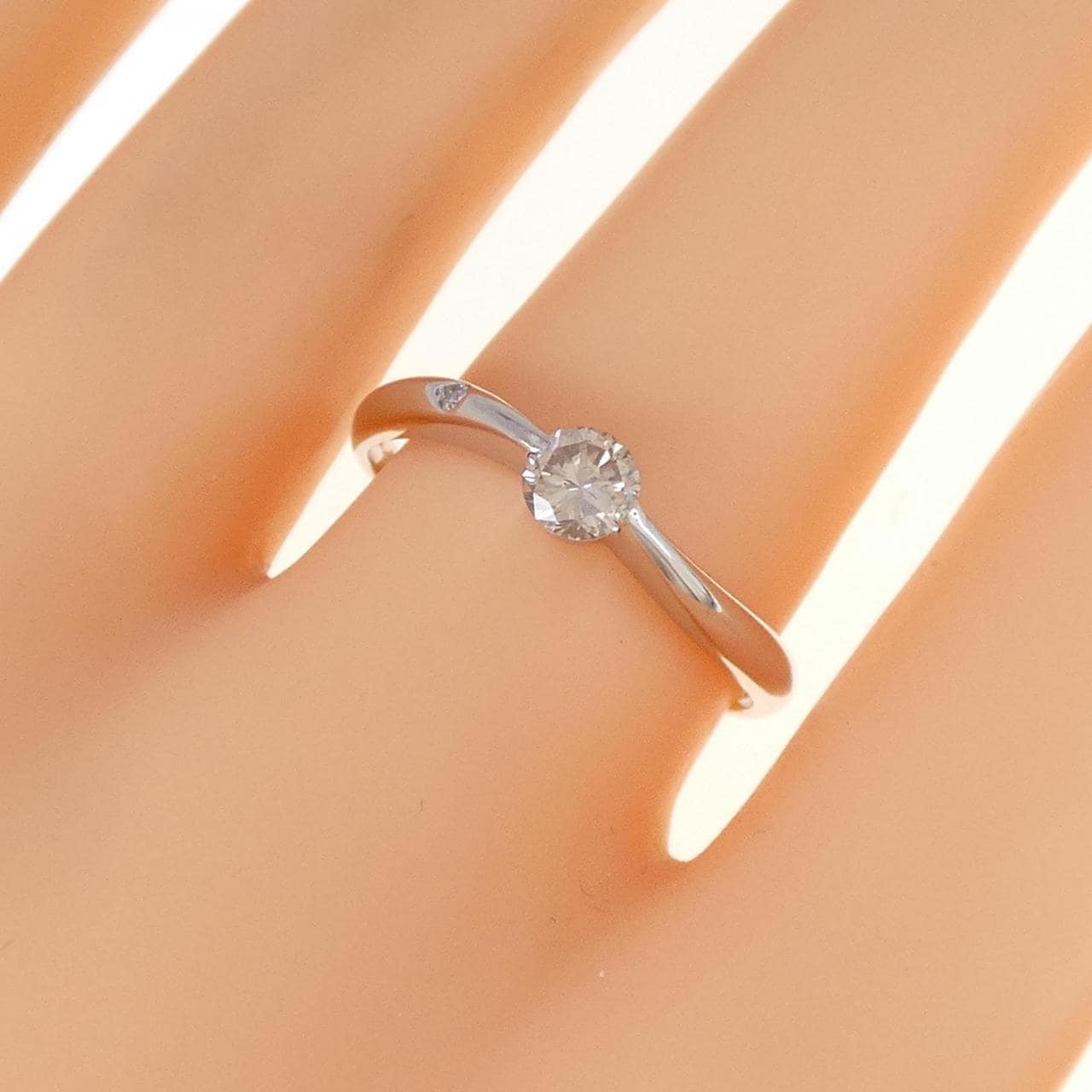 PT ダイヤモンド リング 0.331CT