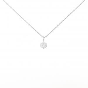 PT900/PT850 ダイヤモンド ネックレス 0.301CT D SI2 EXT H&C