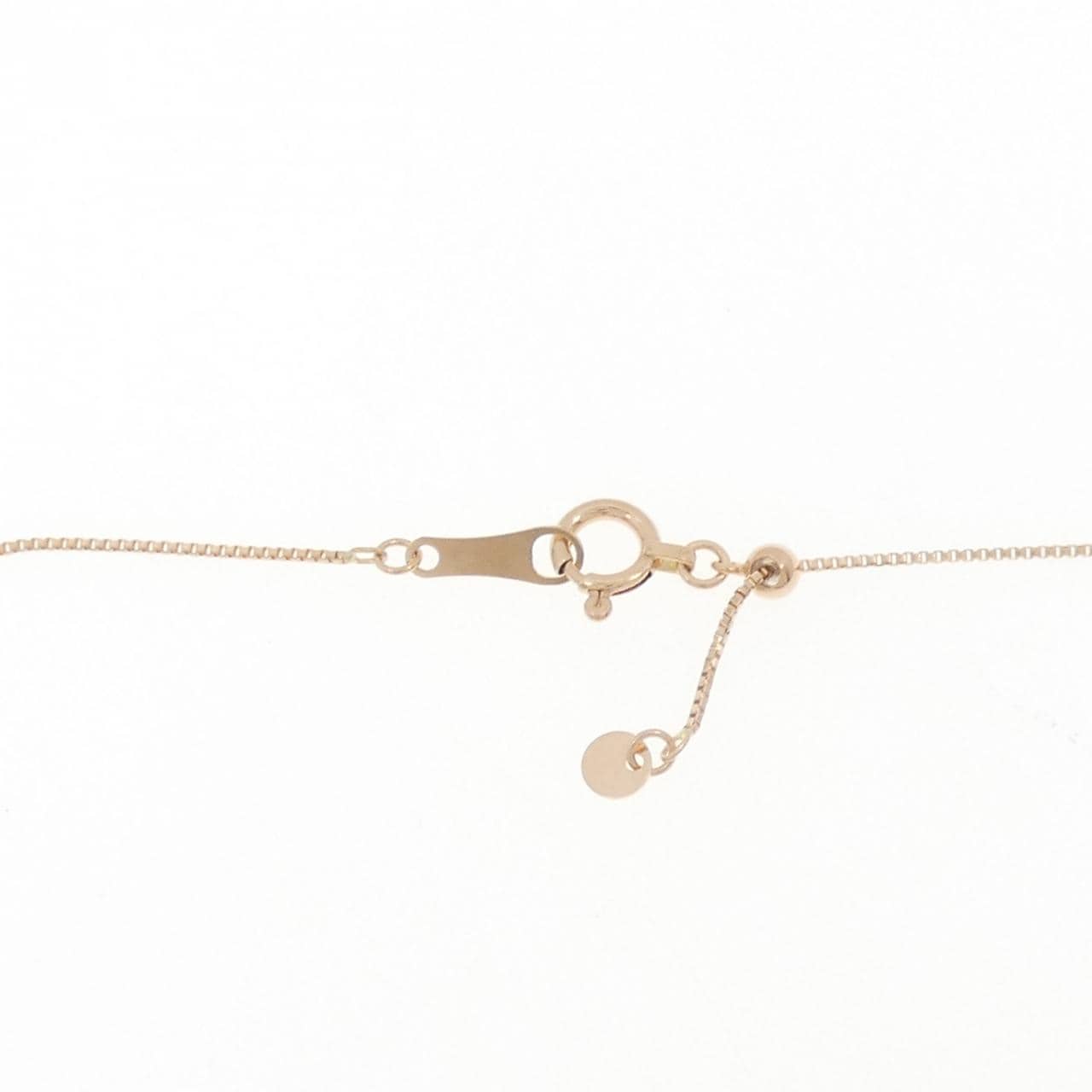 K18PG ソリティア ダイヤモンド ネックレス 0.310CT