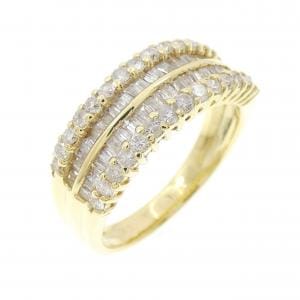 K18YG ダイヤモンド リング 1.00CT