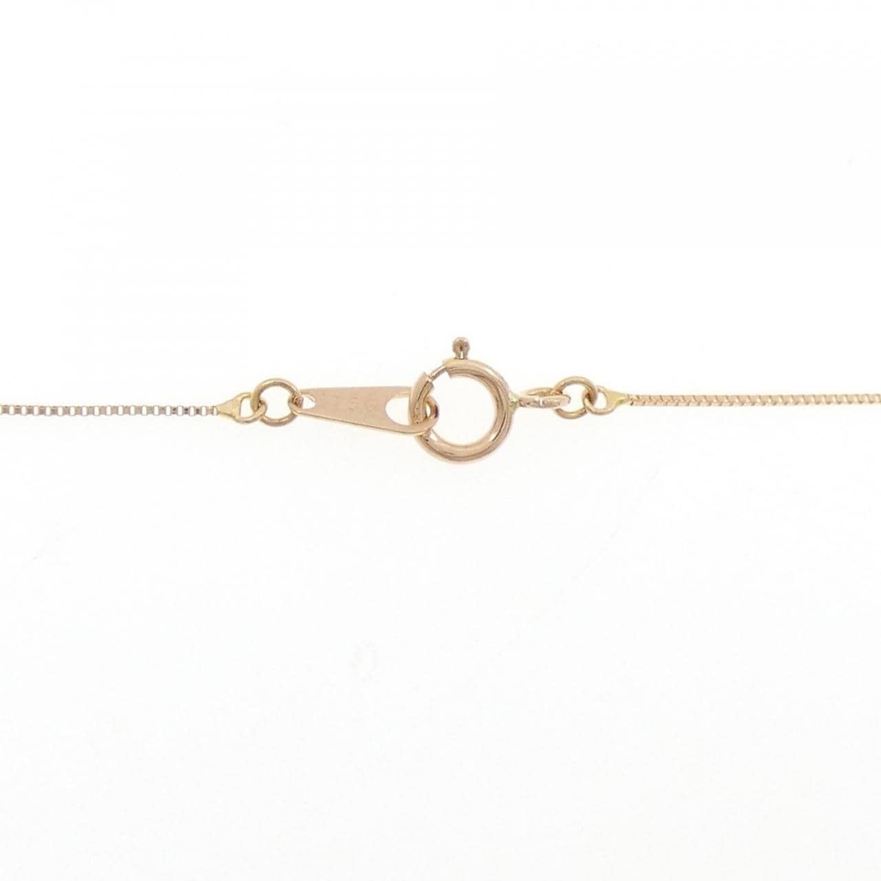 K18PG ダイヤモンド ネックレス 0.02CT