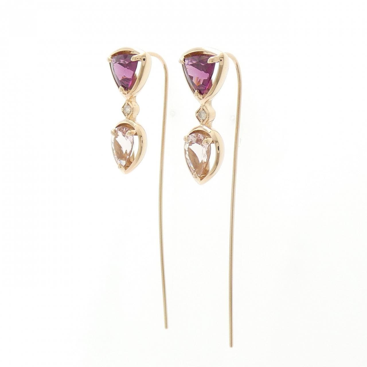 ヴェレッタ オッターヴァ カラーストーン ピアス