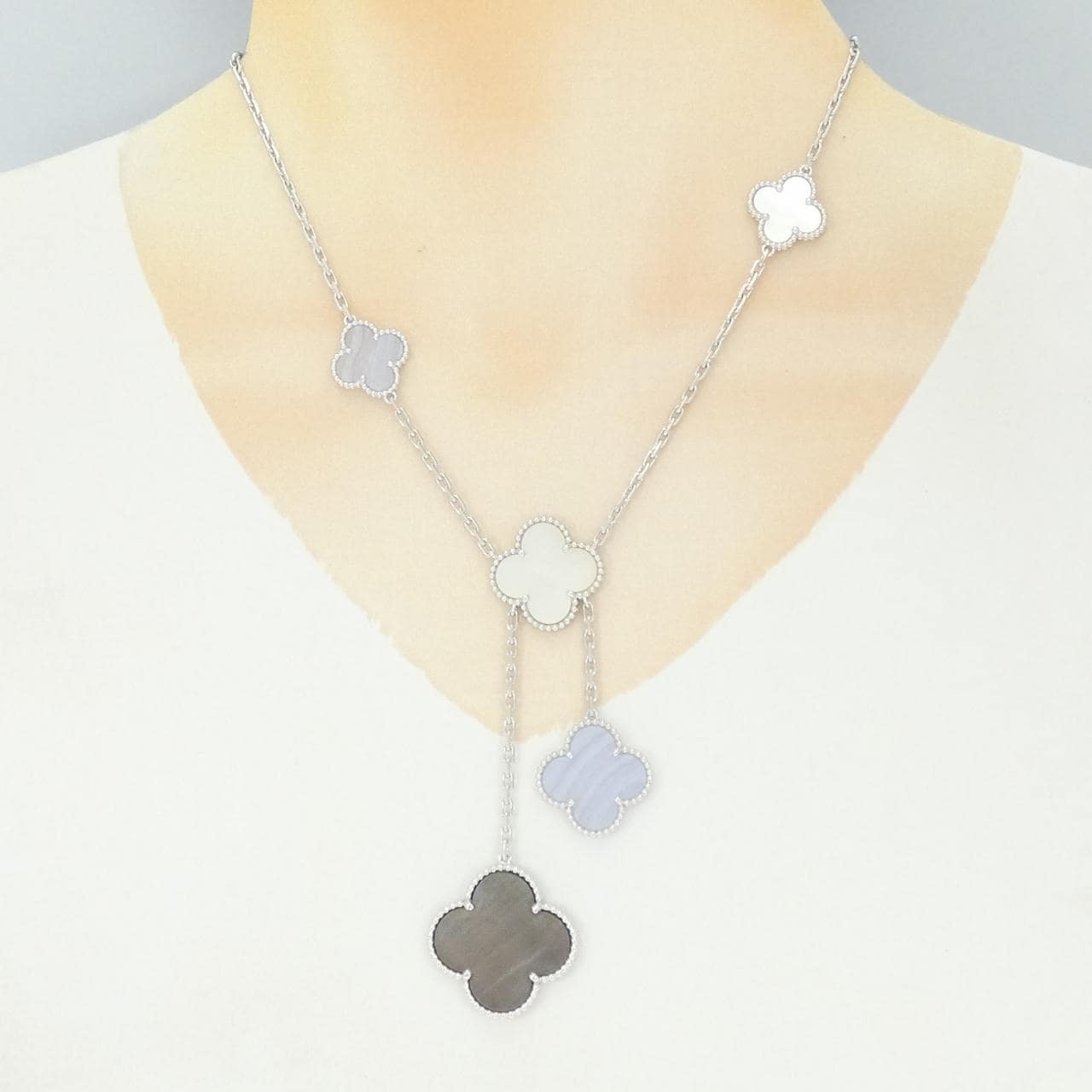 ヴァンクリーフ&アーペル マジックアルハンブラ 6モチーフ ネックレス