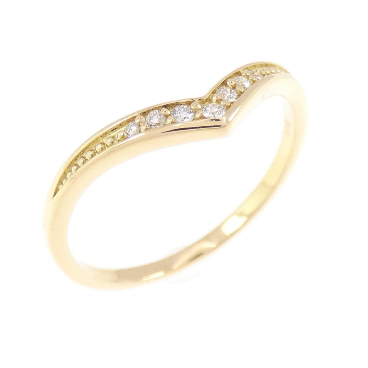 K18YG ダイヤモンド リング 0.05CT