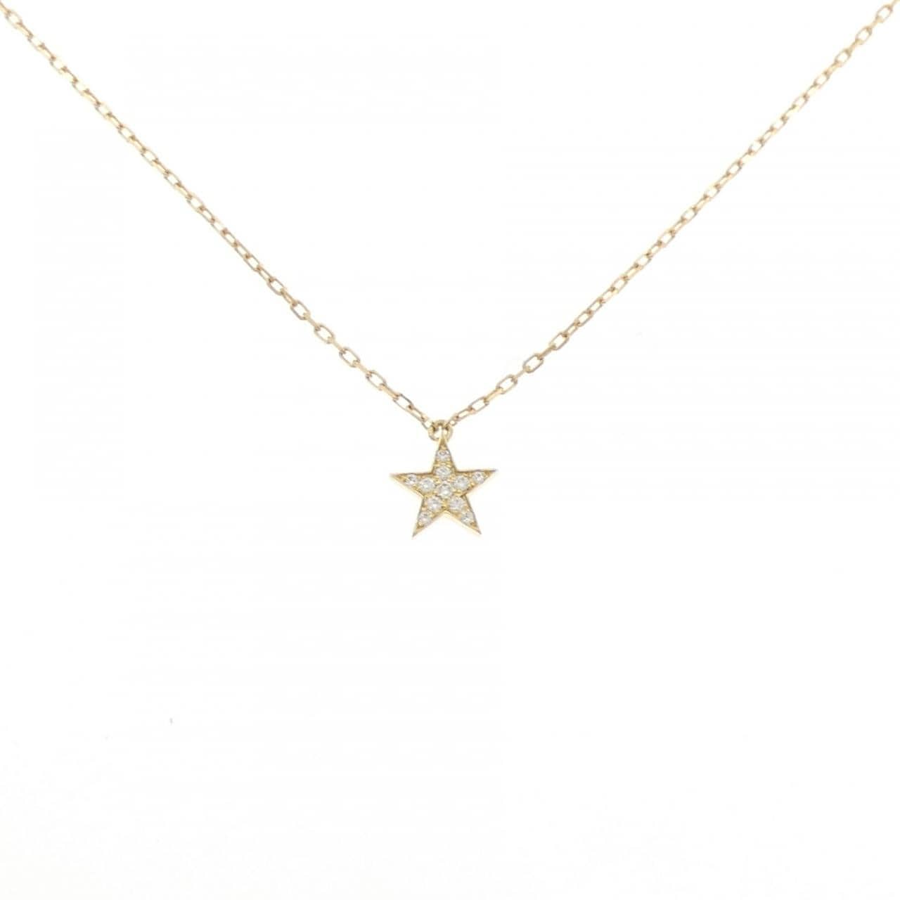 アーカー エトワールパヴェ ネックレス 0.03CT