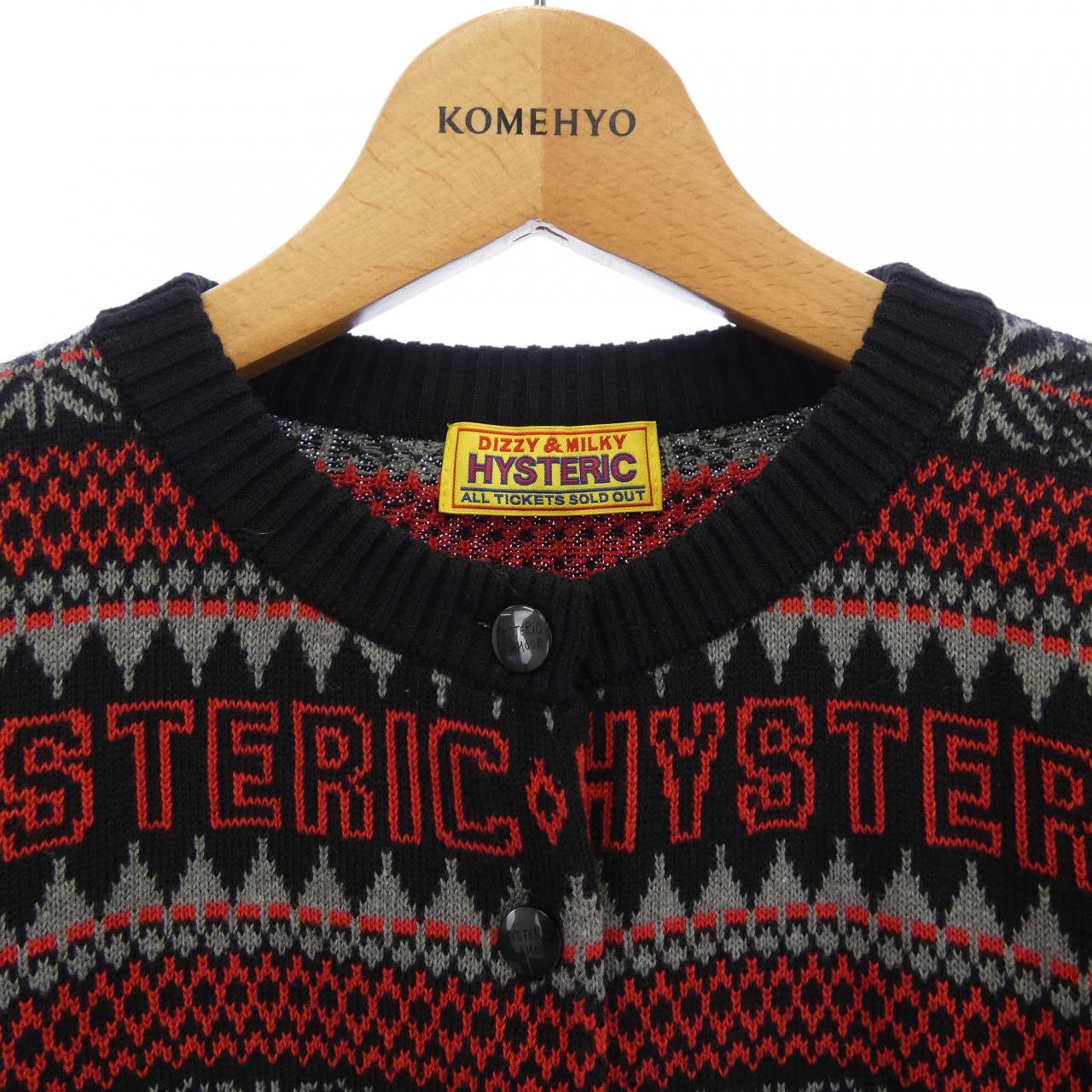 ヒステリックグラマー HYSTERIC GLAMOUR 01233ND05 カーディガン
