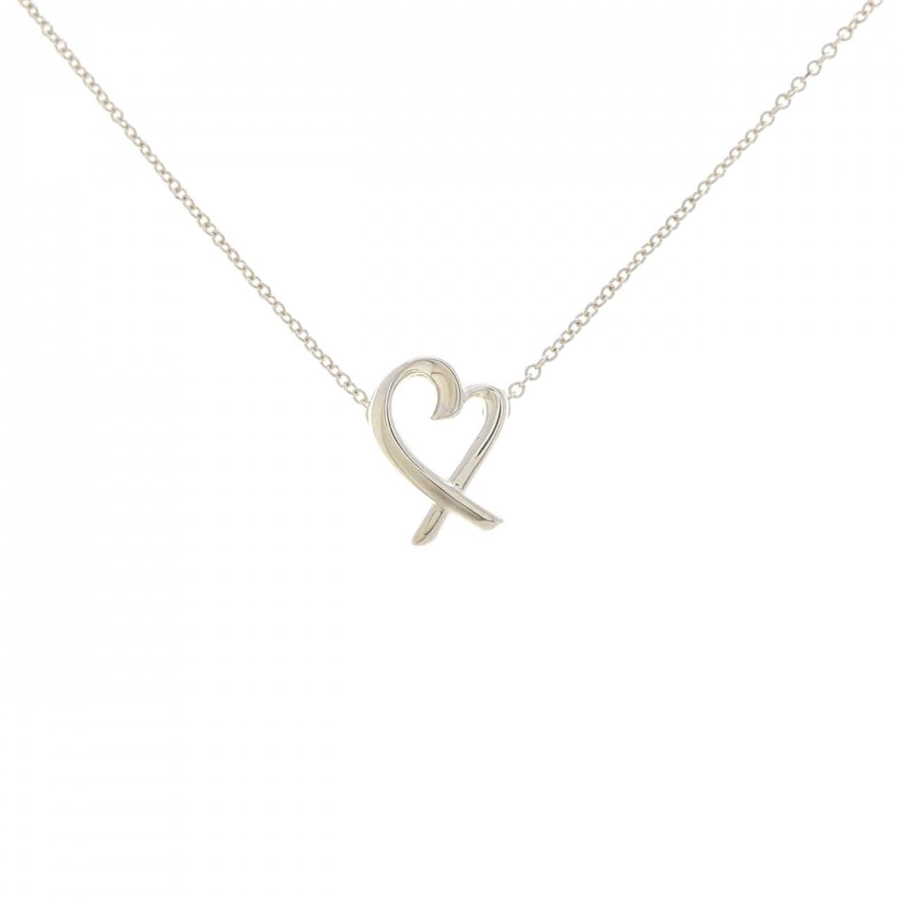 ティファニー ラビングハート ネックレス