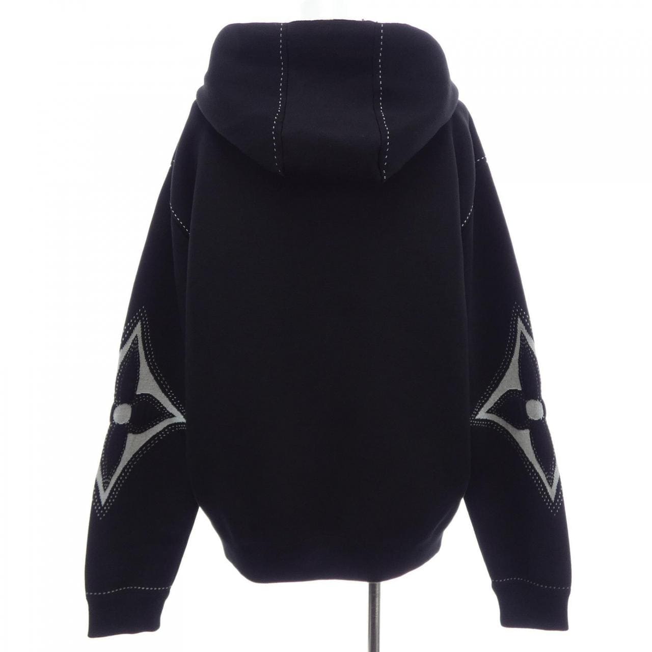 ルイヴィトン LOUIS VUITTON グラフィックインターシャジップコットンフーディ HRN89WAUR パーカー