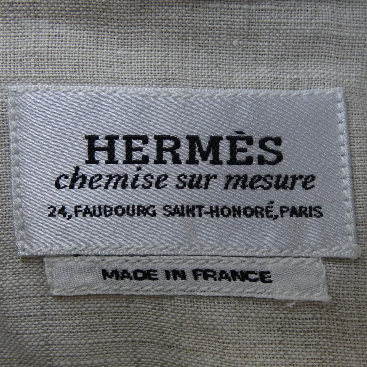 エルメス HERMES SUR MESURE OD-0606 シャツ