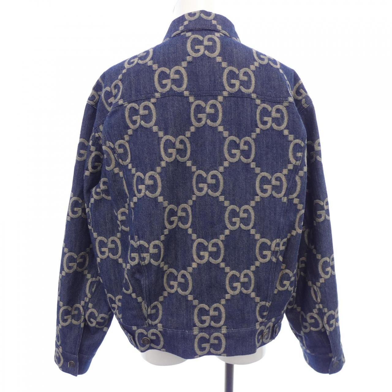 グッチ GUCCI GUCCI パイナップルジャケット 674338 XDBTY デニムジャケット