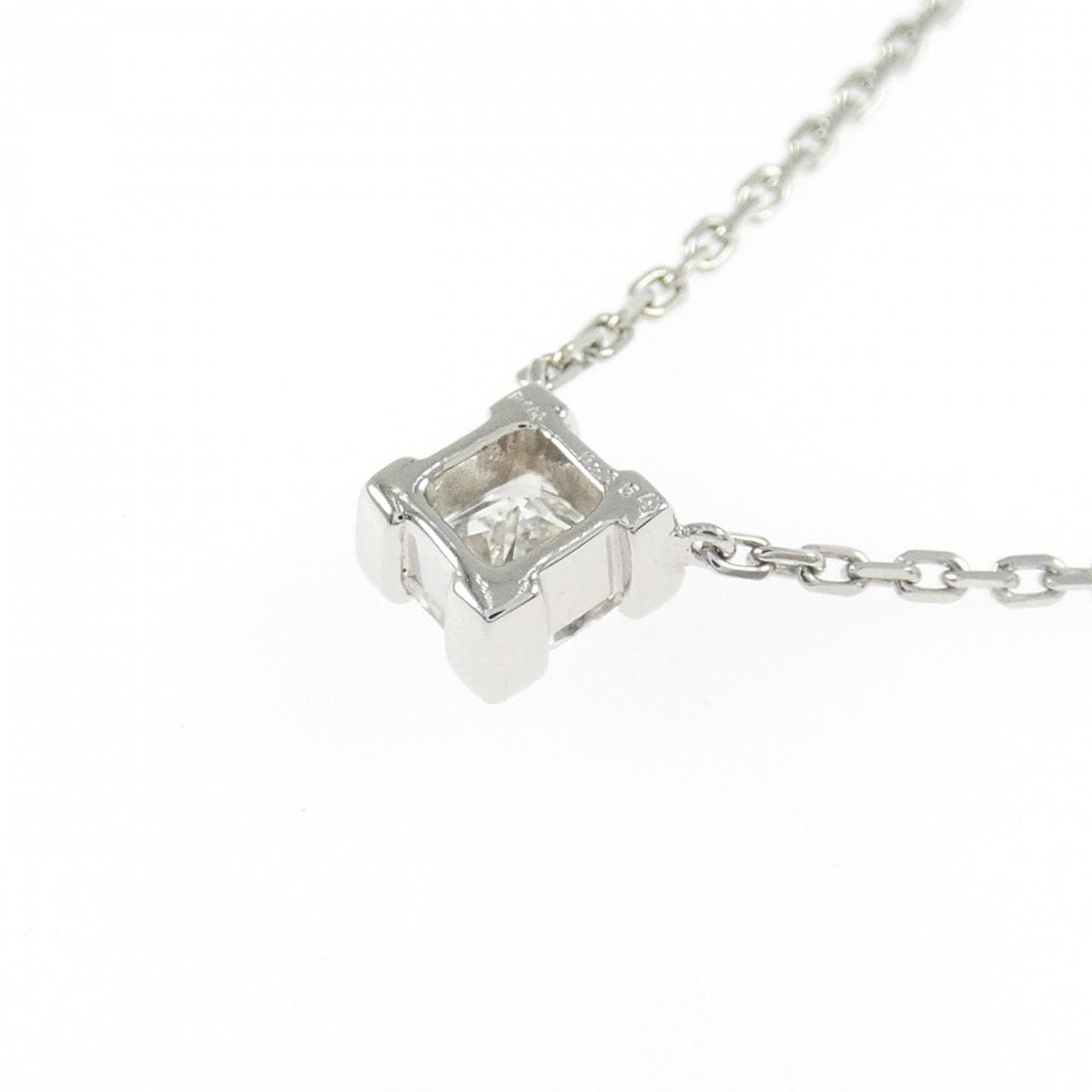 PT900/PT850 ダイヤモンド ネックレス 0.364CT F VVS2 ファンシーカット